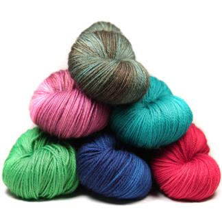 NOM sock yarn club - monthly