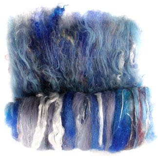 Suede novelty batts