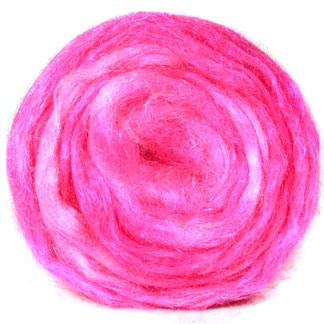 Hand dyed Firestar - hot pink