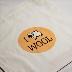I Love Wool drawstring bag - yellow - MEDIUM I Love Wool (yellow)