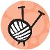 Ball of Yarn drawstring bag - peach - SMALL yarn ball (peach)