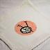 Ball of Yarn drawstring bag - peach - MEDIUM yarn ball (peach)