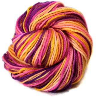 BIG NOM STRIPE mcn aran - Bubblegum