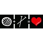 (Yarn) + (Needles) = (Heart) bumper sticker