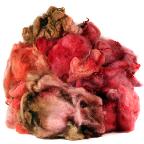 Corriedale/Shetland dyed fleece - 4 oz