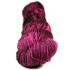 MIGHTY - corriedale sock - Carmine Pink
