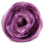 Hand dyed Firestar - Eggplant