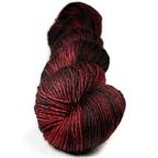 MIGHTY - corriedale sock - Elderberry