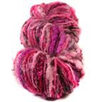 Hot Poppy handspun