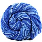 Foot Fetish sock yarn - Bluebonnet semi-solid